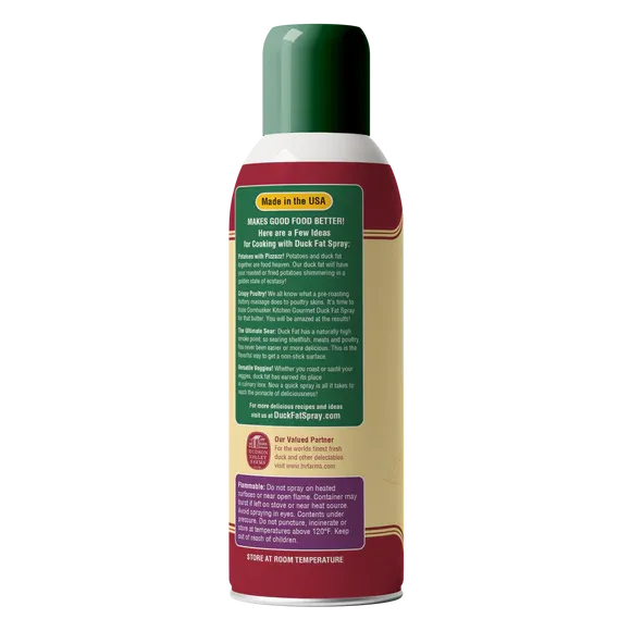 Gourmet Duck Fat Cooking Spray