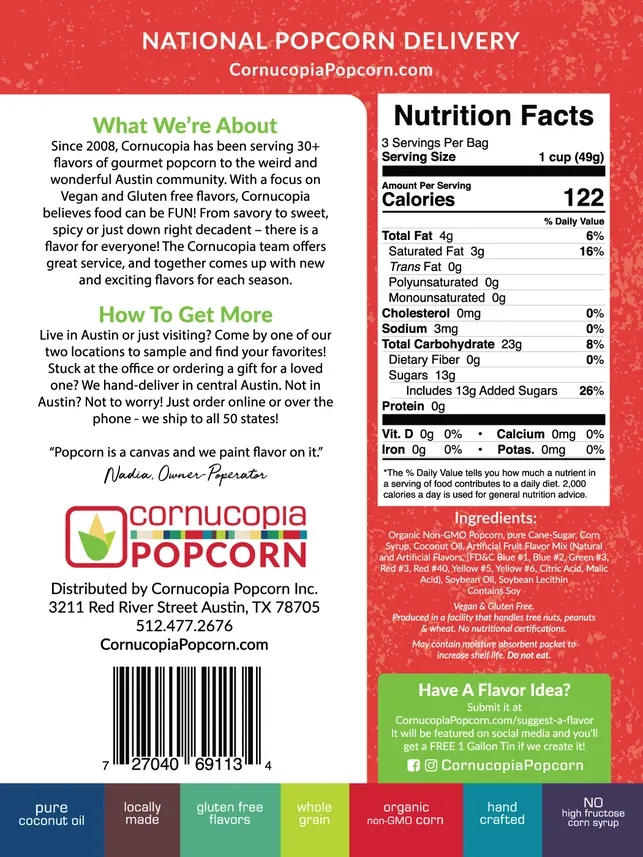 Gourmet Popcorn Bundle Deal - 120 Signature Bags