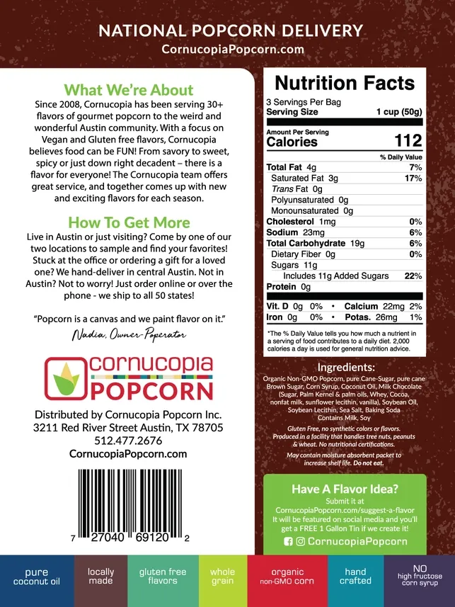 Gourmet Popcorn Bundle Deal - 120 Signature Bags