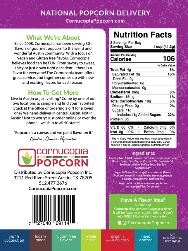 Gourmet Popcorn Bundle Deal - 120 Signature Bags