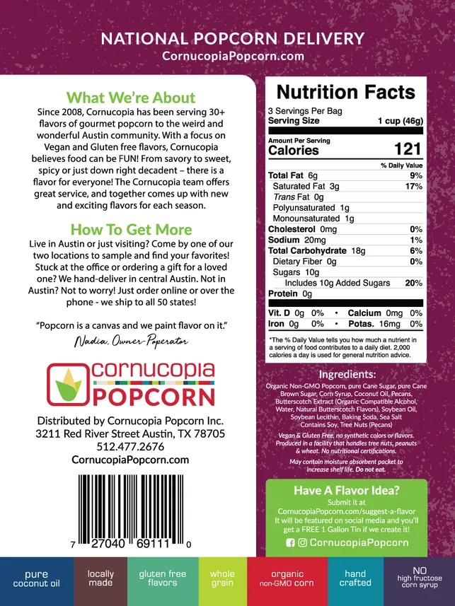 Gourmet Popcorn Bundle Deal - 120 Signature Bags