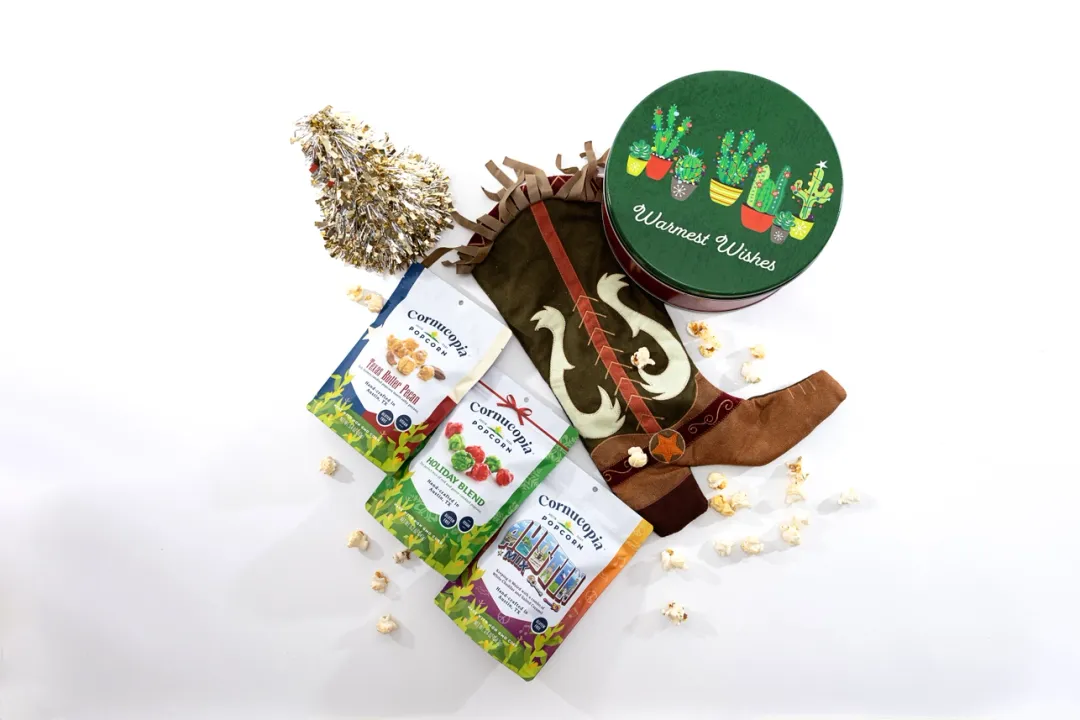 Tx Butter Pecan Popcorn (V & Gf) Signature Bag