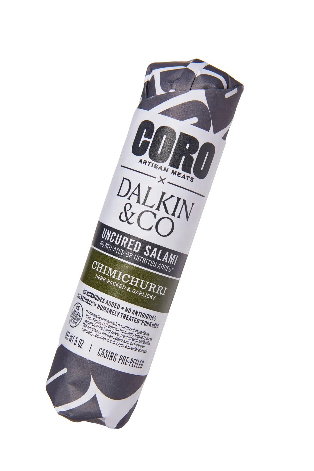 Uncured Piccolo Coro x Dalkin&Co Chimichurri Salami Stick 5oz 
