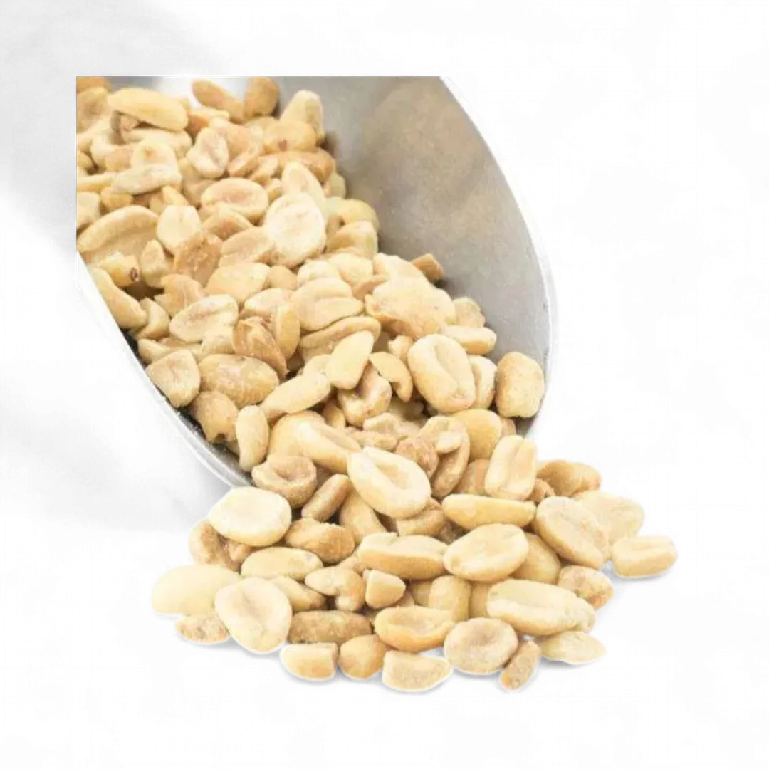 Peanuts, 1/2s Dry Roasted, No Salt