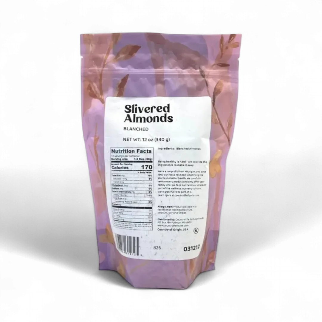 Almonds, Slivered, Blanched