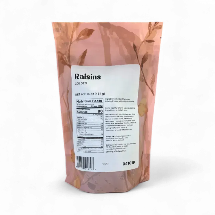 Raisins, Golden