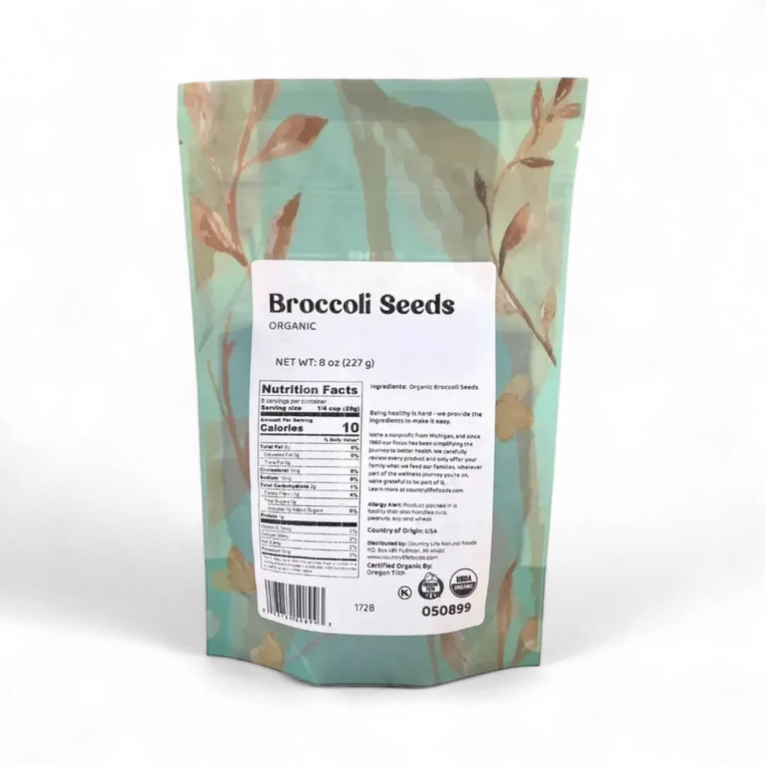 Broccoli Seed, Organic