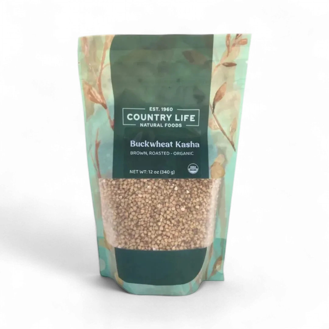 Buckwheat, Kasha, Brown Roasted, Organic
