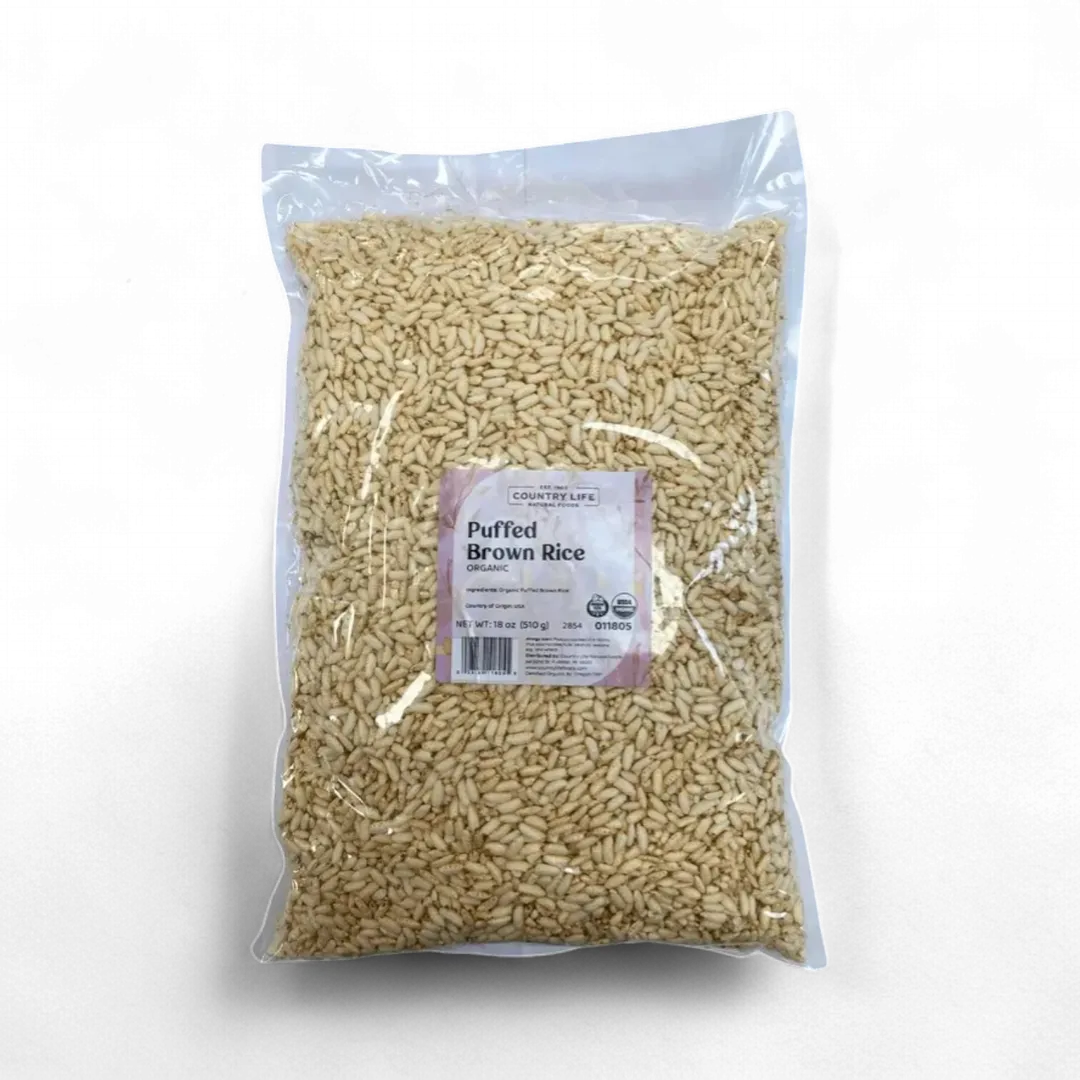 Puffed Brown Rice, Organic