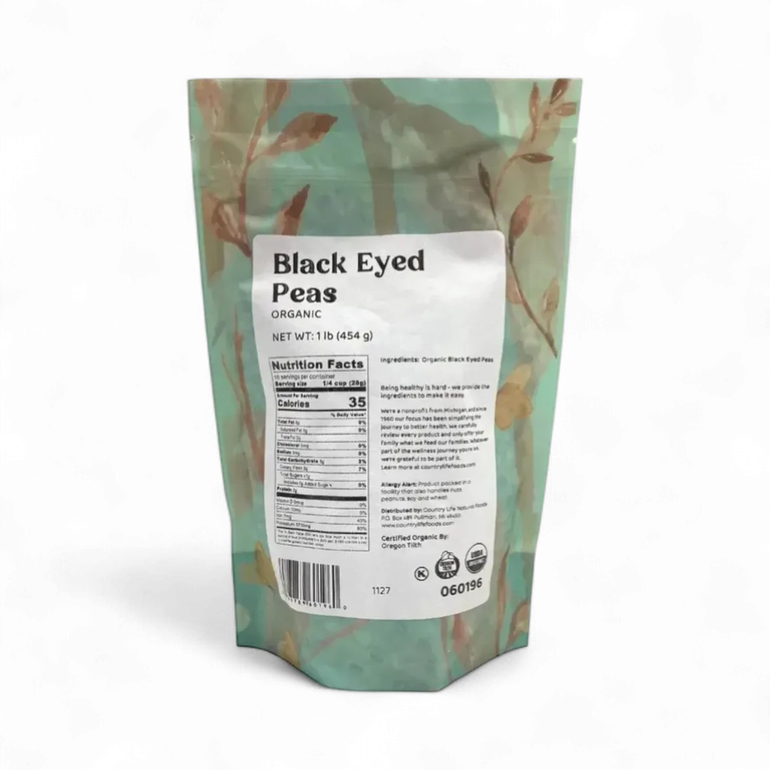Black-Eyed Peas, Organic