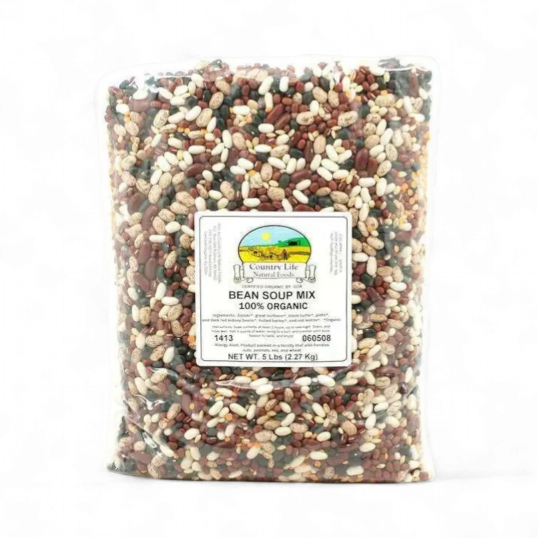 Bean Soup Mix, Organic, Country Life