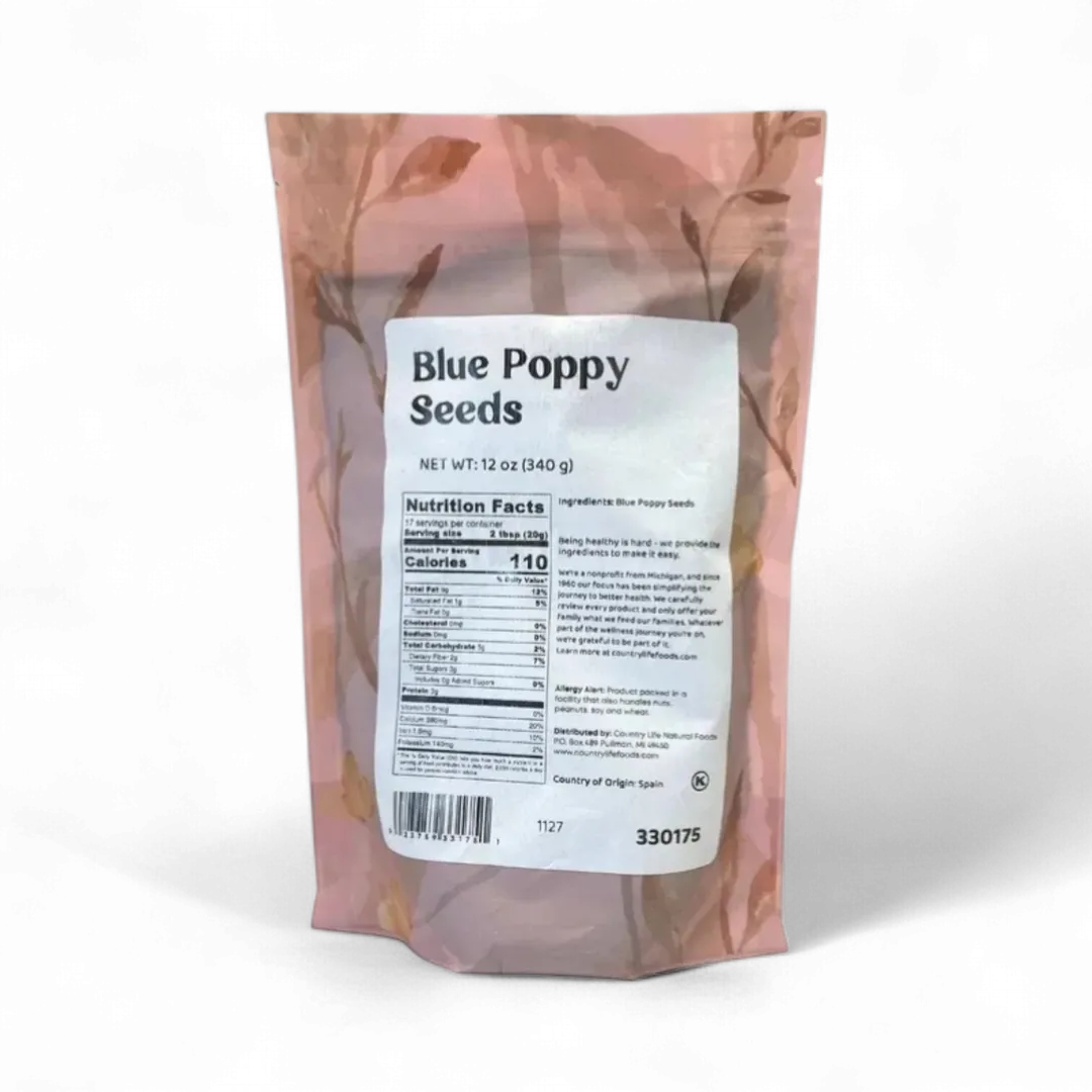 Poppy Seeds, Blue