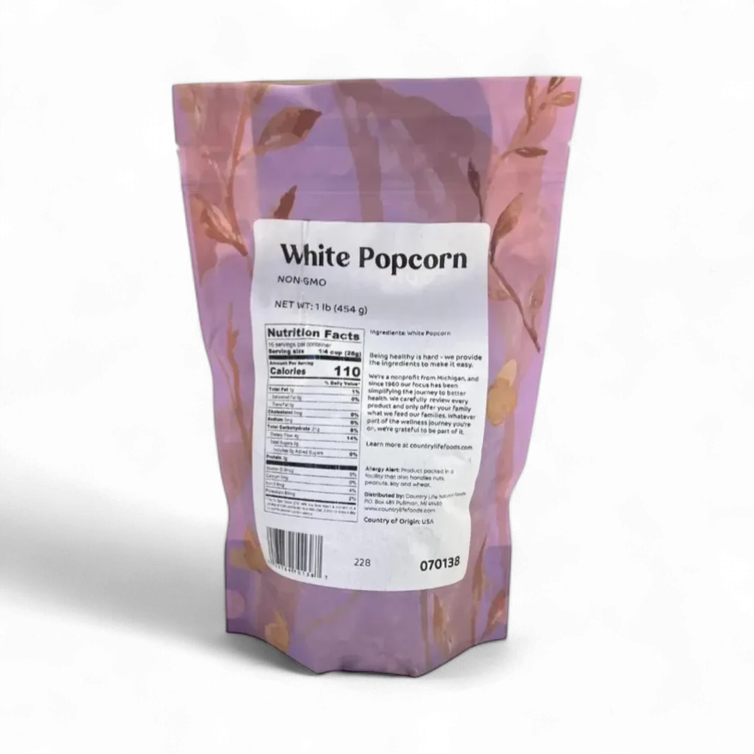 Popcorn, White