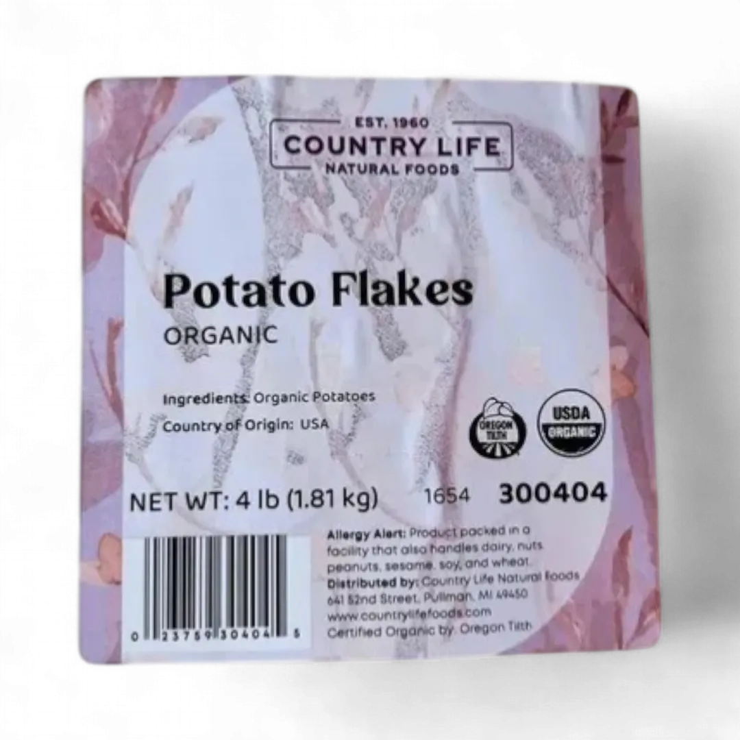 Potato Flakes, Organic
