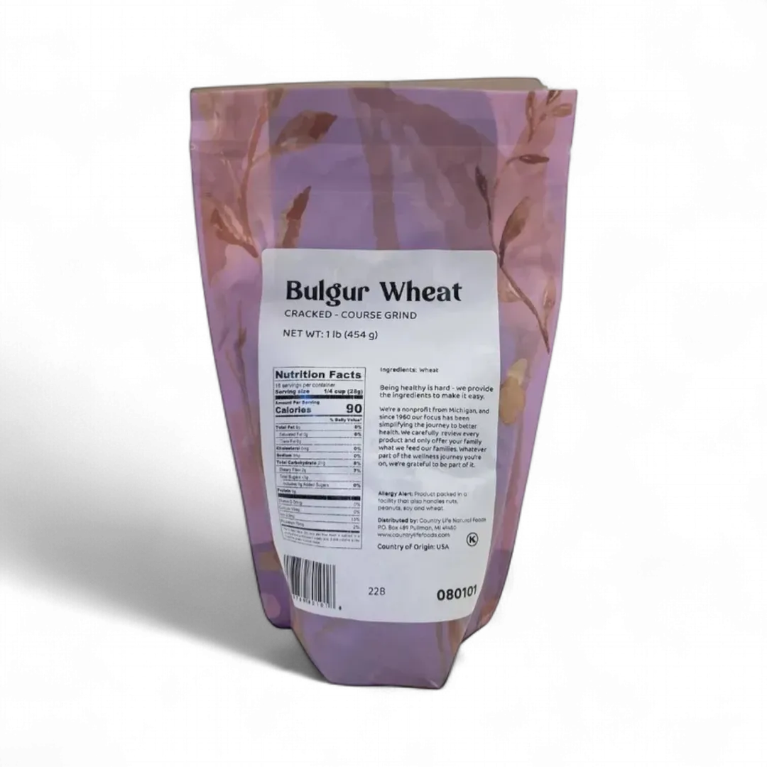 Bulgur Wheat, Cracked, Coarse Grind