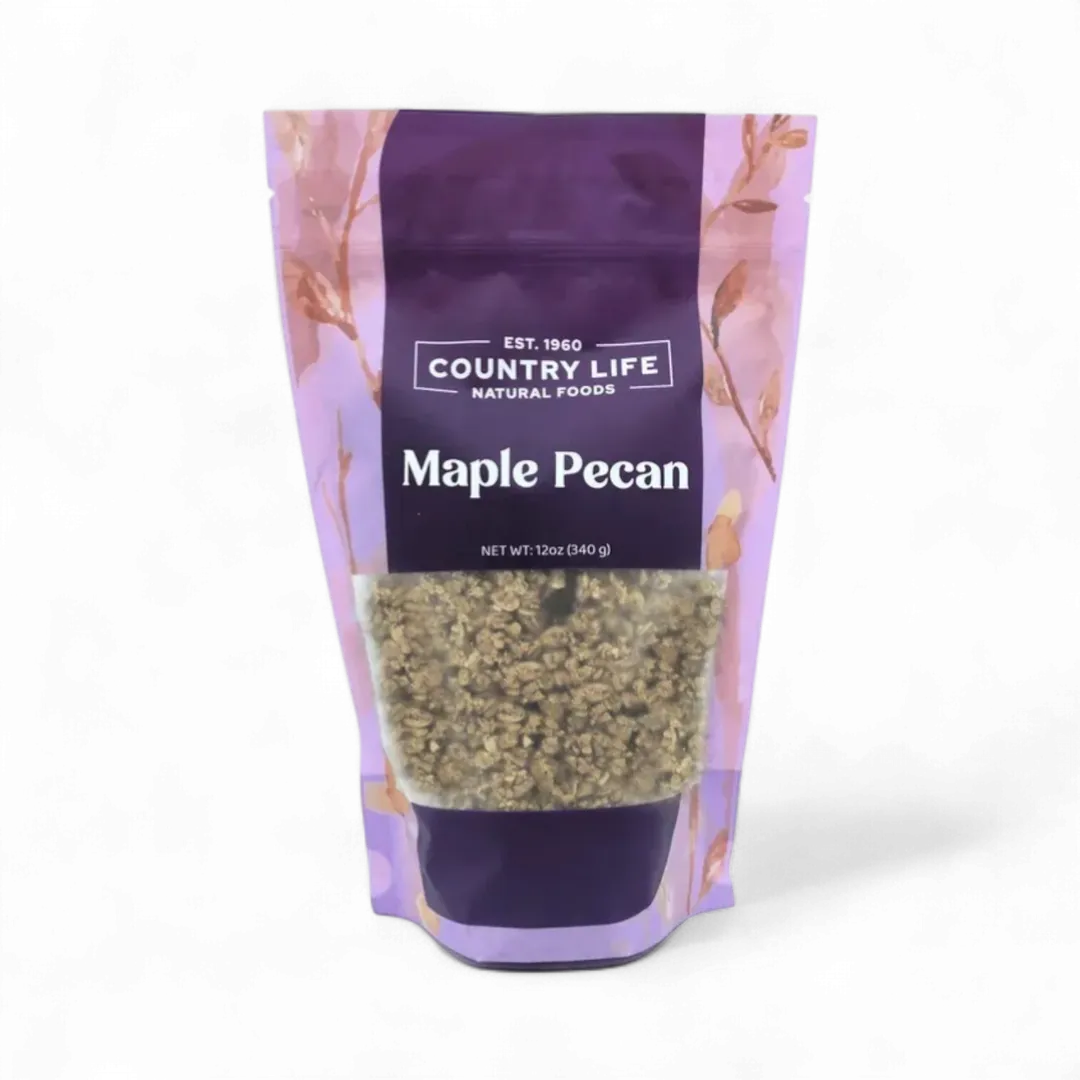 Slow-Baked Maple Pecan Granola