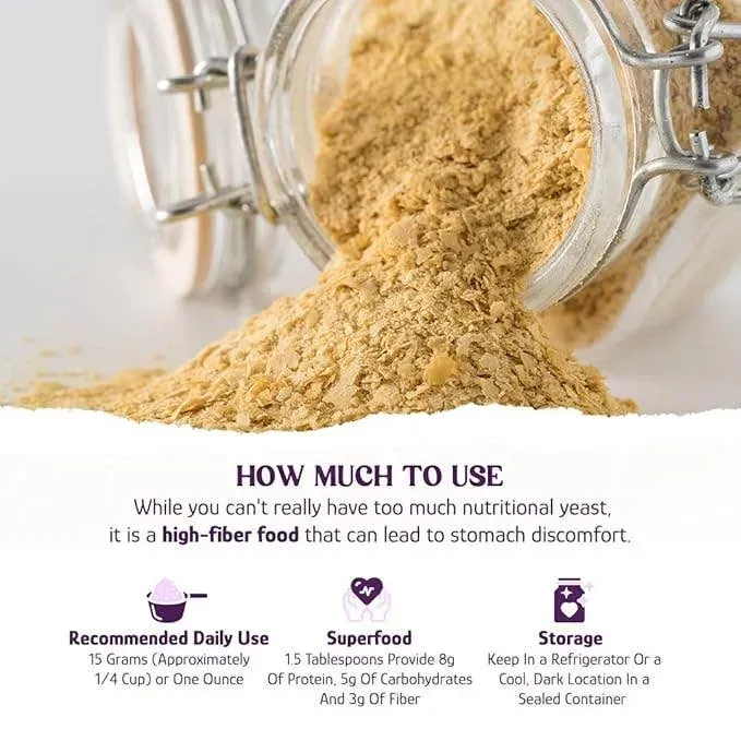 Yeast Flakes, Nutritional w/B-12, Red Star