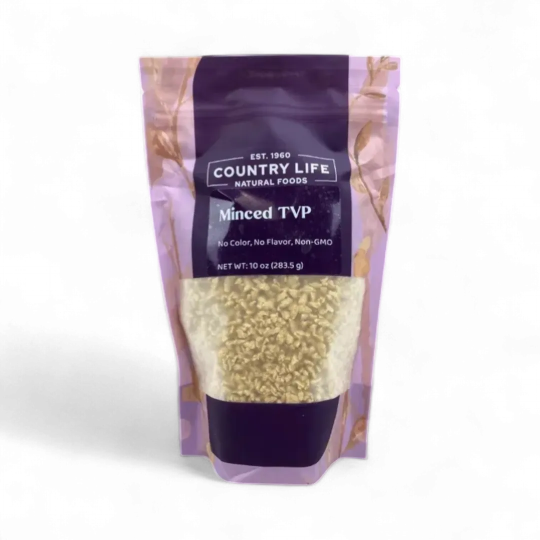 TVP Minced 1/4", No Added Color or Flavor, Non-GMO