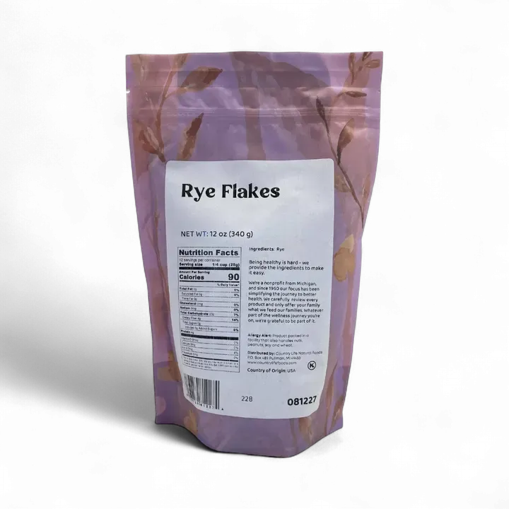 Rye, Rolled Flakes