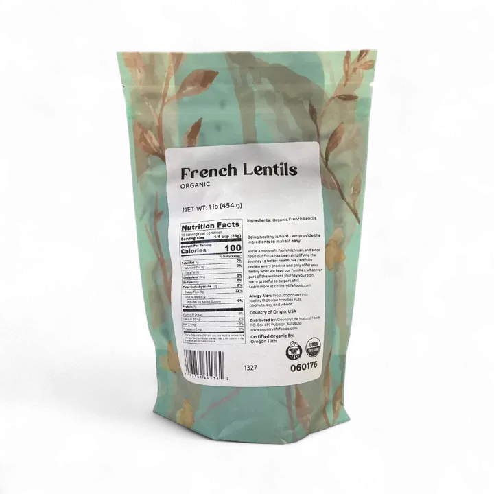 French Lentils, Organic
