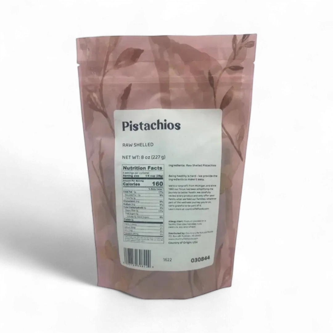 Pistachios, Shelled, Raw