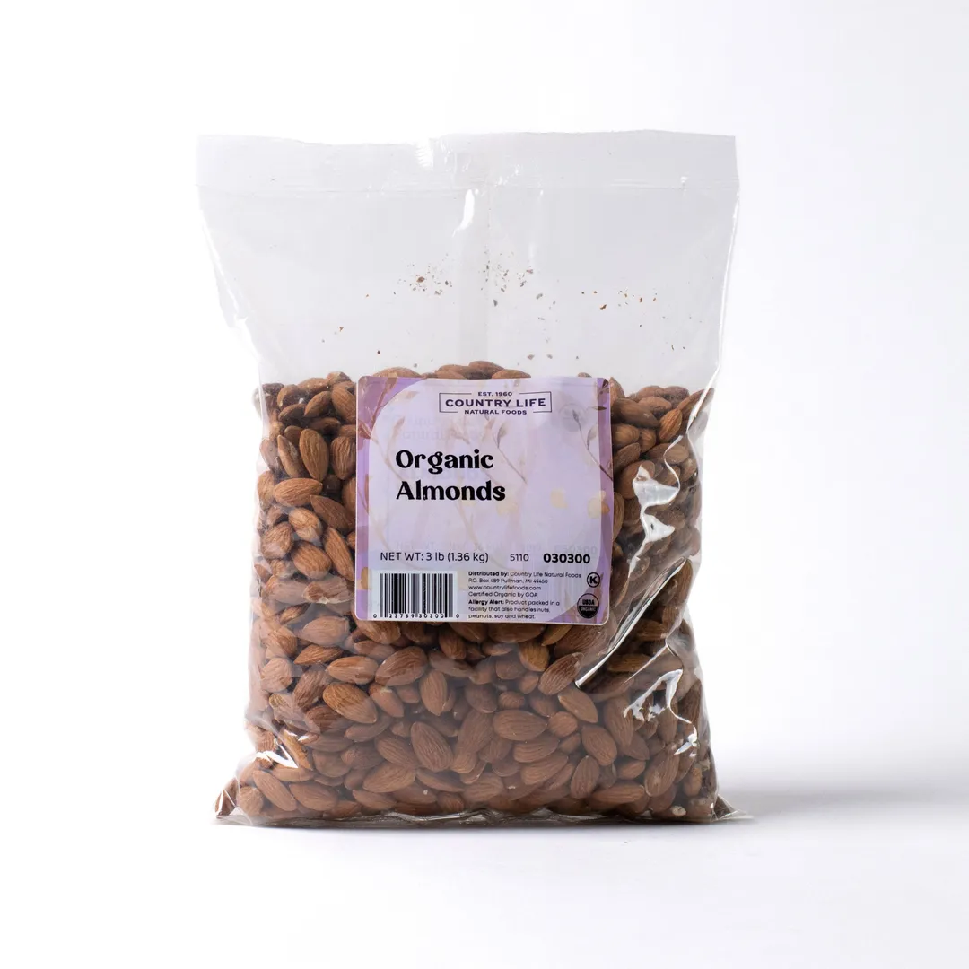 Almonds, Whole, Organic (Raw) variant