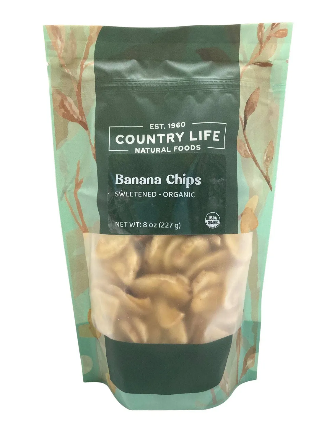 Banana Chips, Sweetened, Organic variant