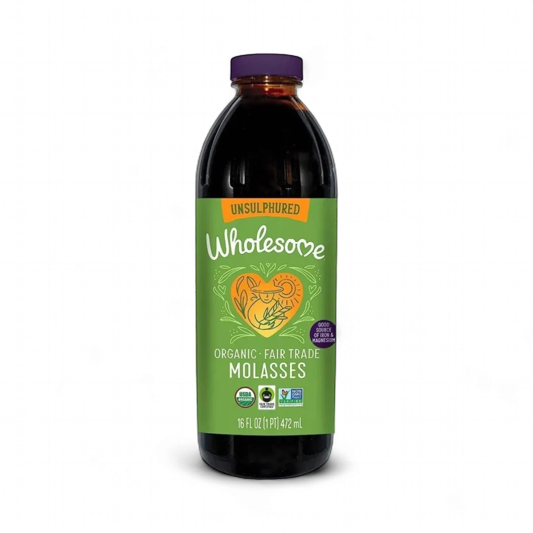 Blackstrap Molasses, Organic, Wholesome