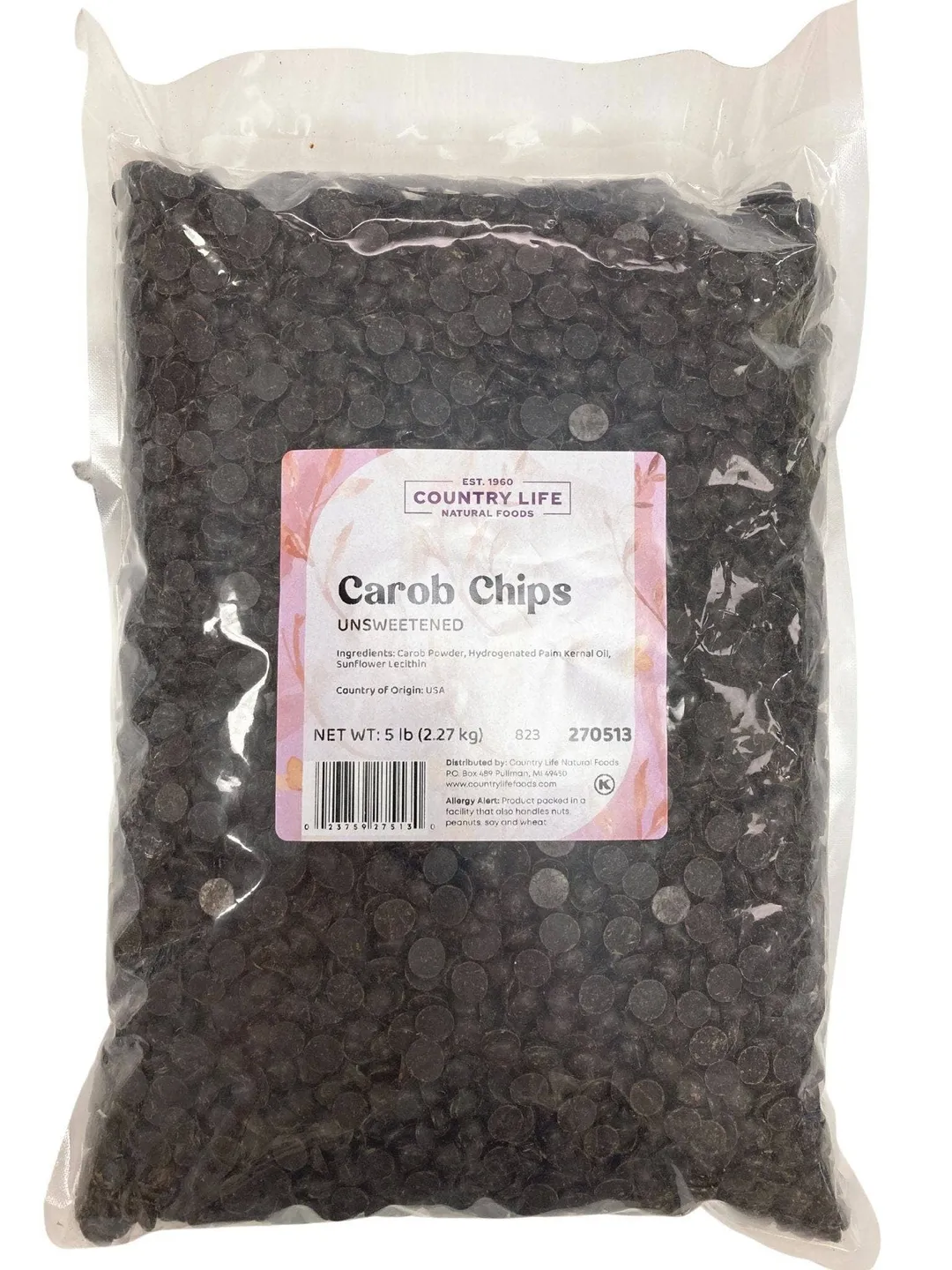 Carob Chips, Unsweetened variant