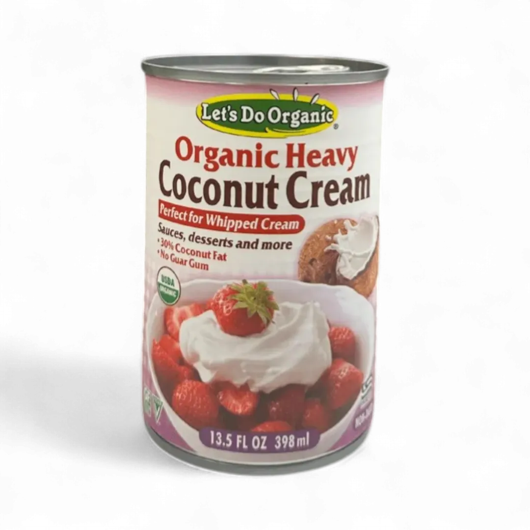 Coconut Cream, Organic, Heavy 30% Fat