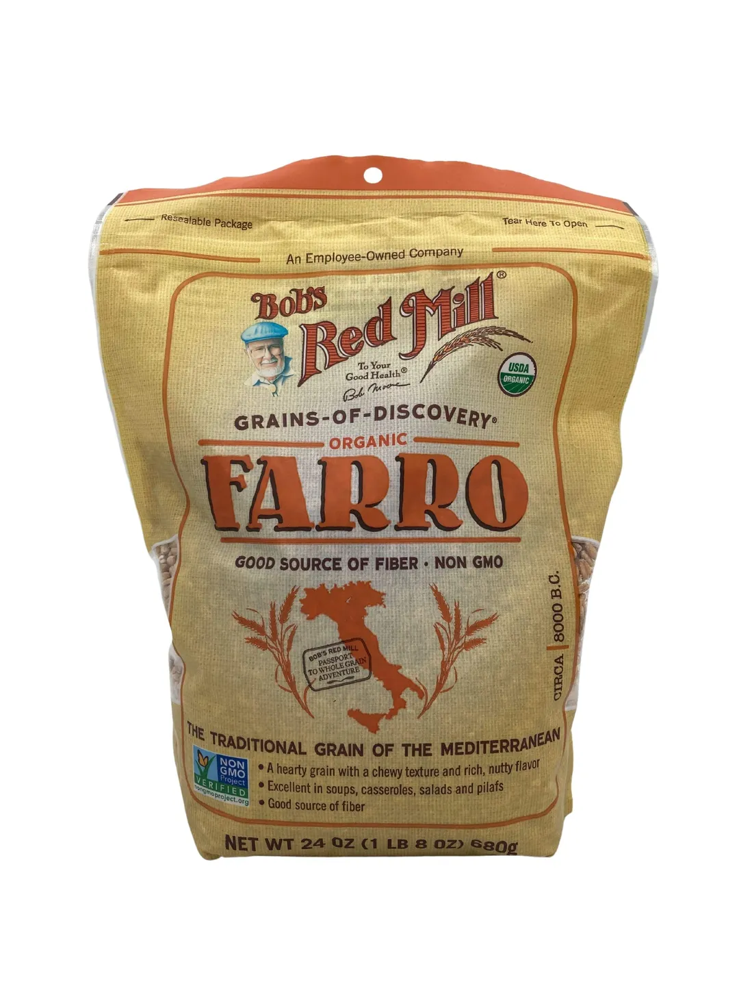 Farro Grain, Organic, Bob's Red Mill variant