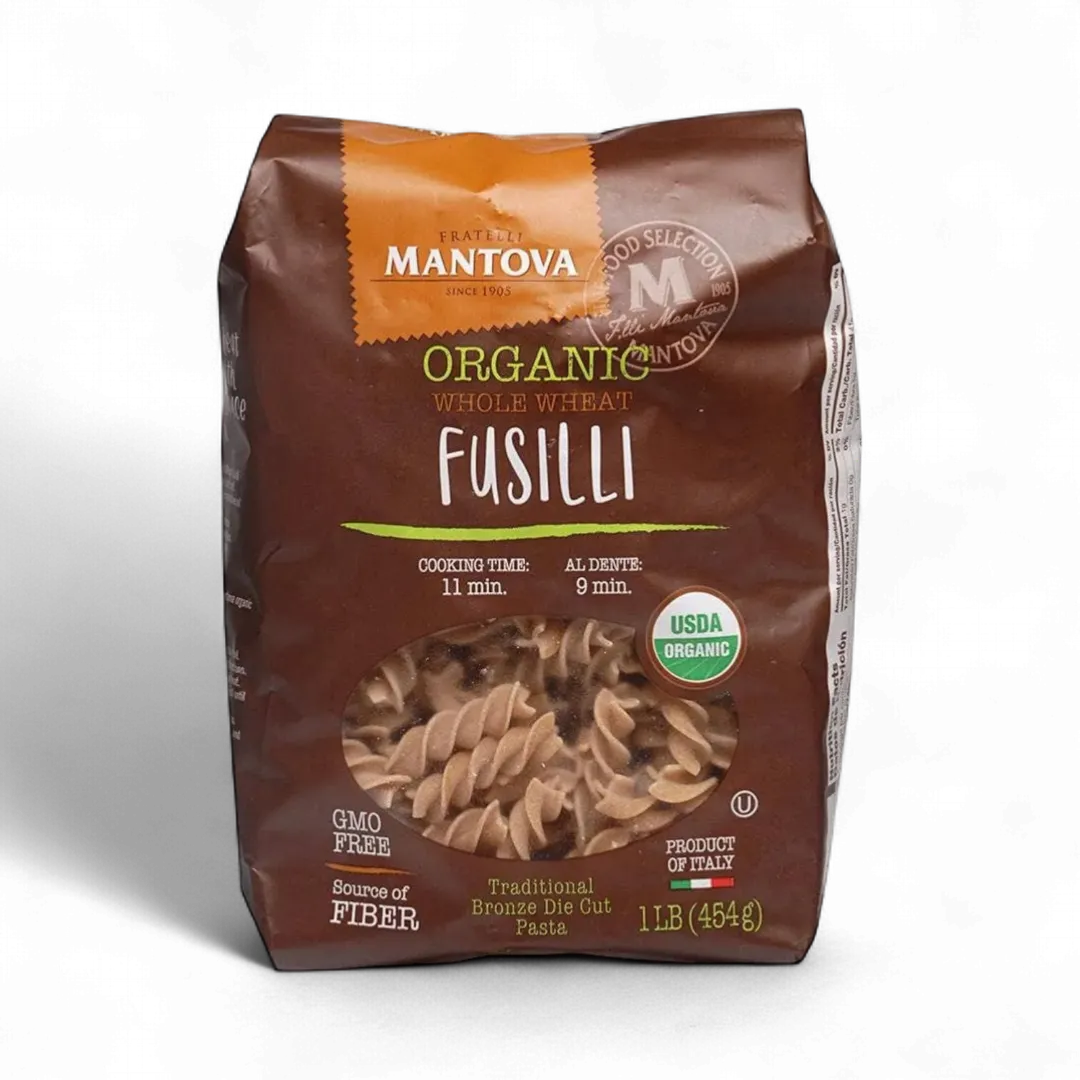 Fusilli, Whole Wheat, Organic