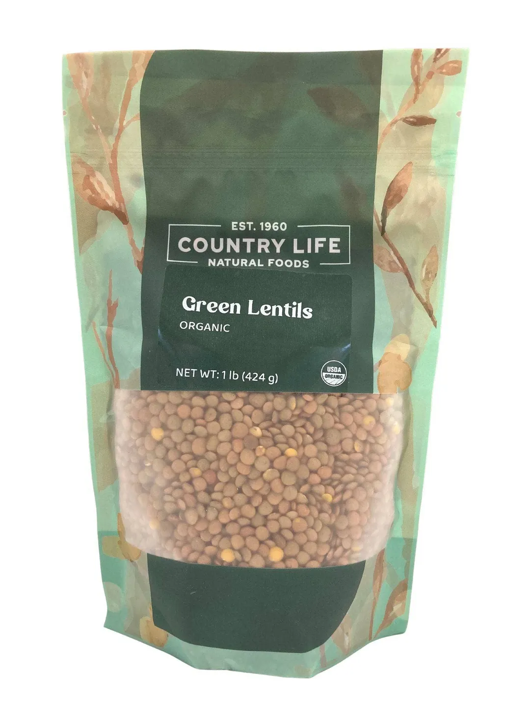 Green Lentils, Organic variant
