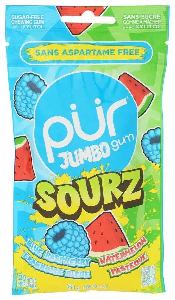 Gum, Pur, made with Xylitol variant