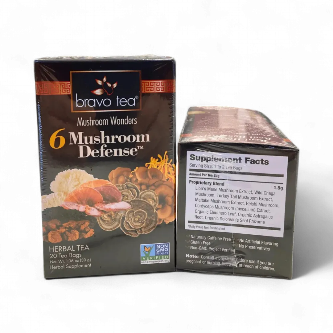 Herbal Tea, Bravo, Mushroom Wonders