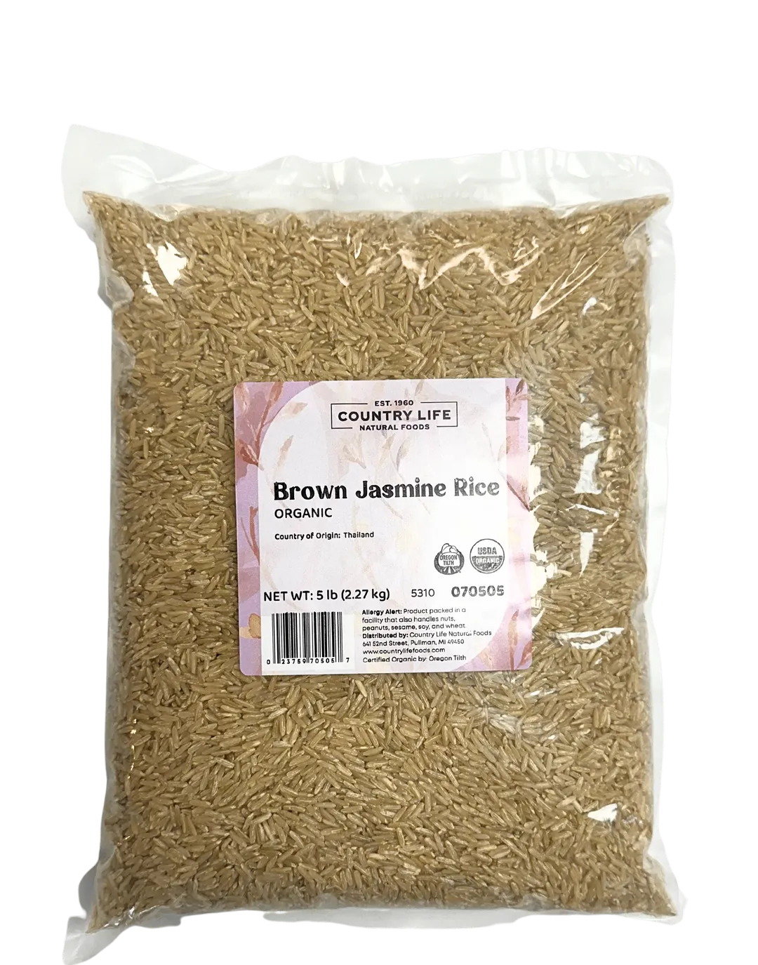 Jasmine Rice, Brown, Organic variant