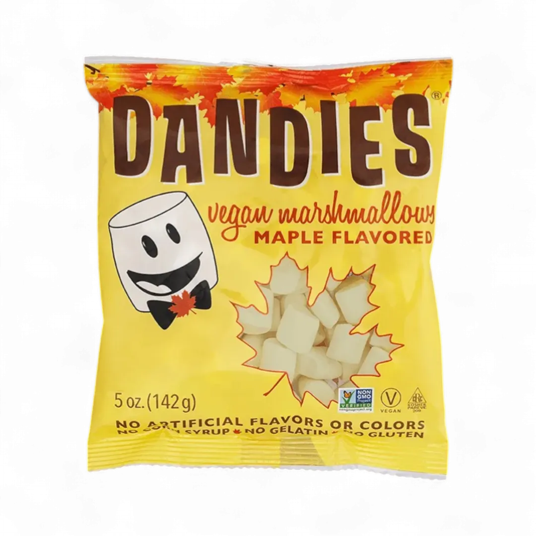 Marshmallows, Dandies, Vegan, Maple (Mini)