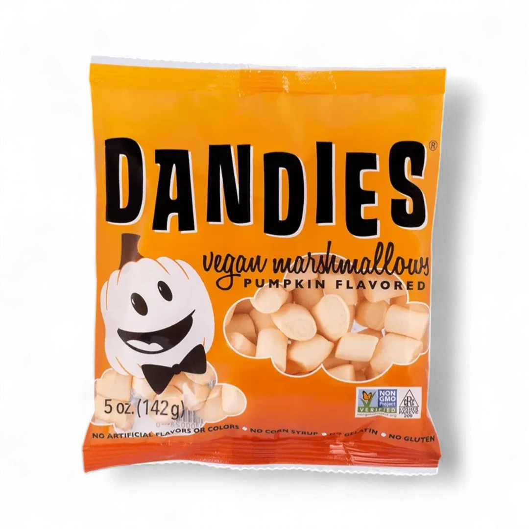 Marshmallows, Dandies, Vegan, Pumpkin (Mini)