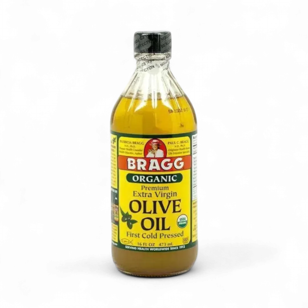 Olive Oil, Extra Virgin, Organic, Braggs