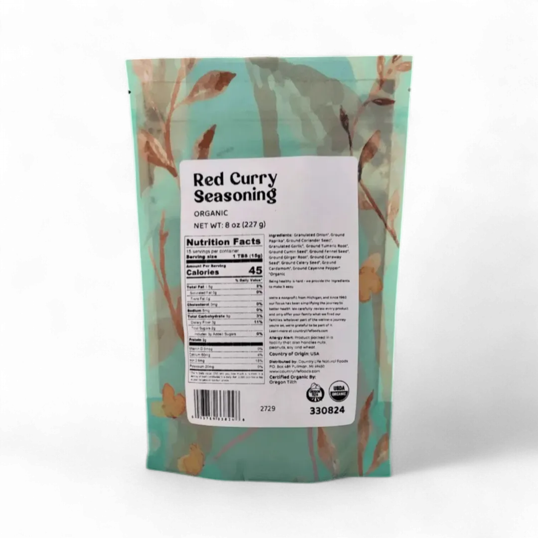 Red Curry Seasoning, Organic