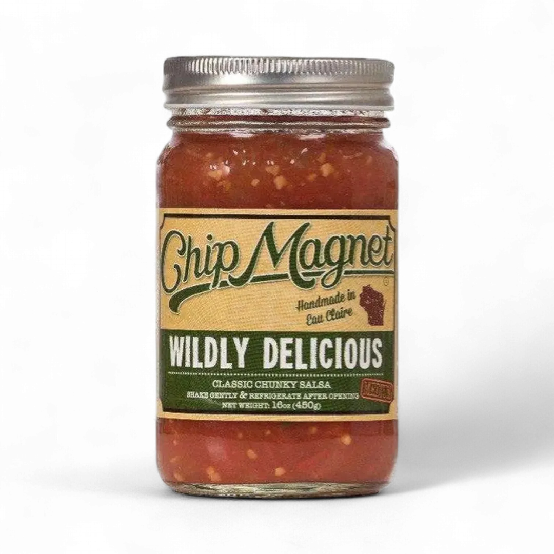 Salsa, Medium, Wildly Delicious, Vinegar Free, Chip Magnet