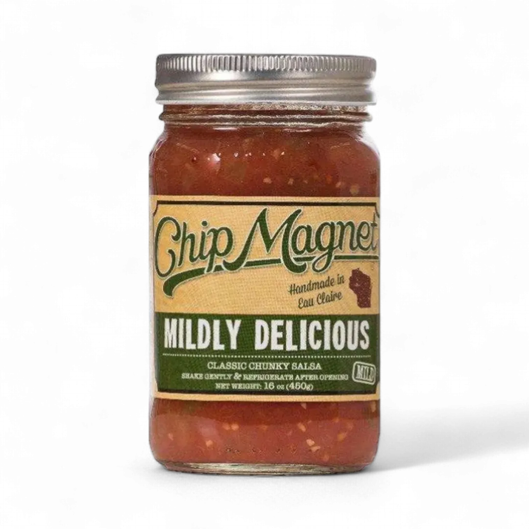 Salsa, Mild, Mildly Delicious, Vinegar Free, Chip Magnet
