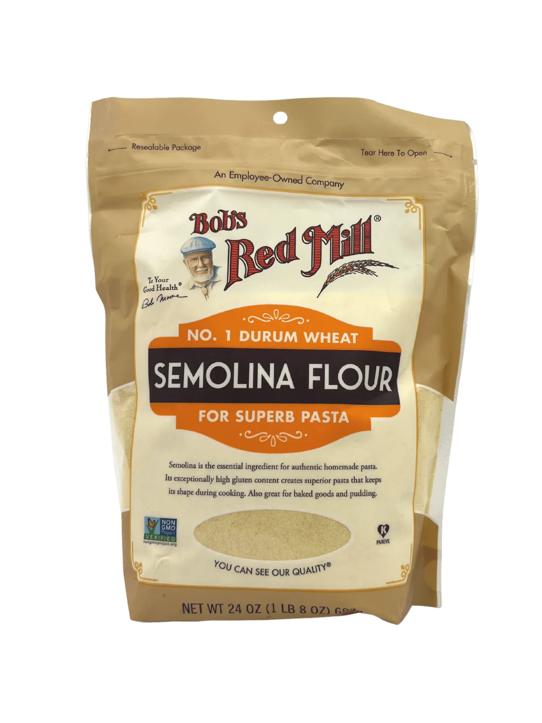 Semolina Flour, Bob's Red Mill variant