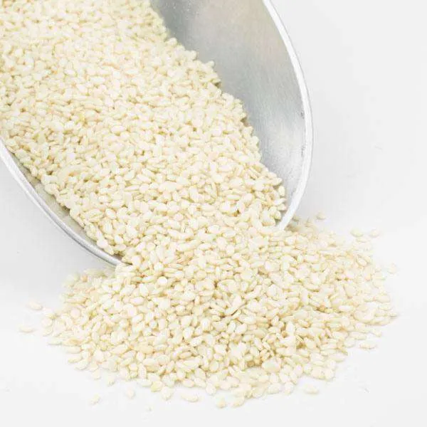 Sesame Seeds, White, Hulled, Organic variant