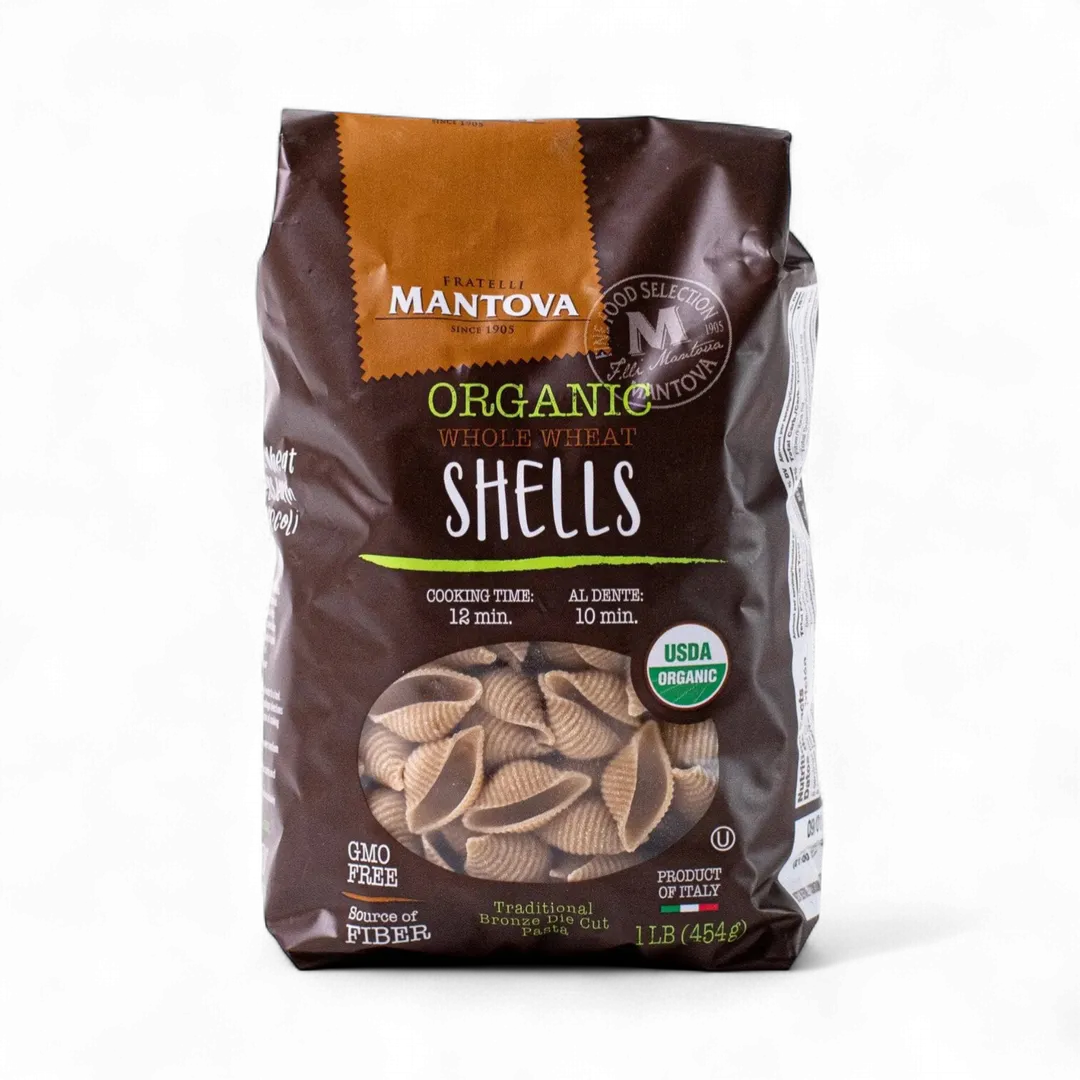 Shells, Whole Wheat, Medium, Organic