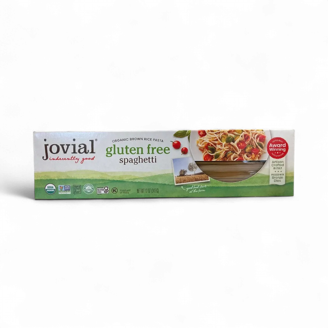 Spaghetti, Brown Rice, Organic, Jovial, Gluten-Free