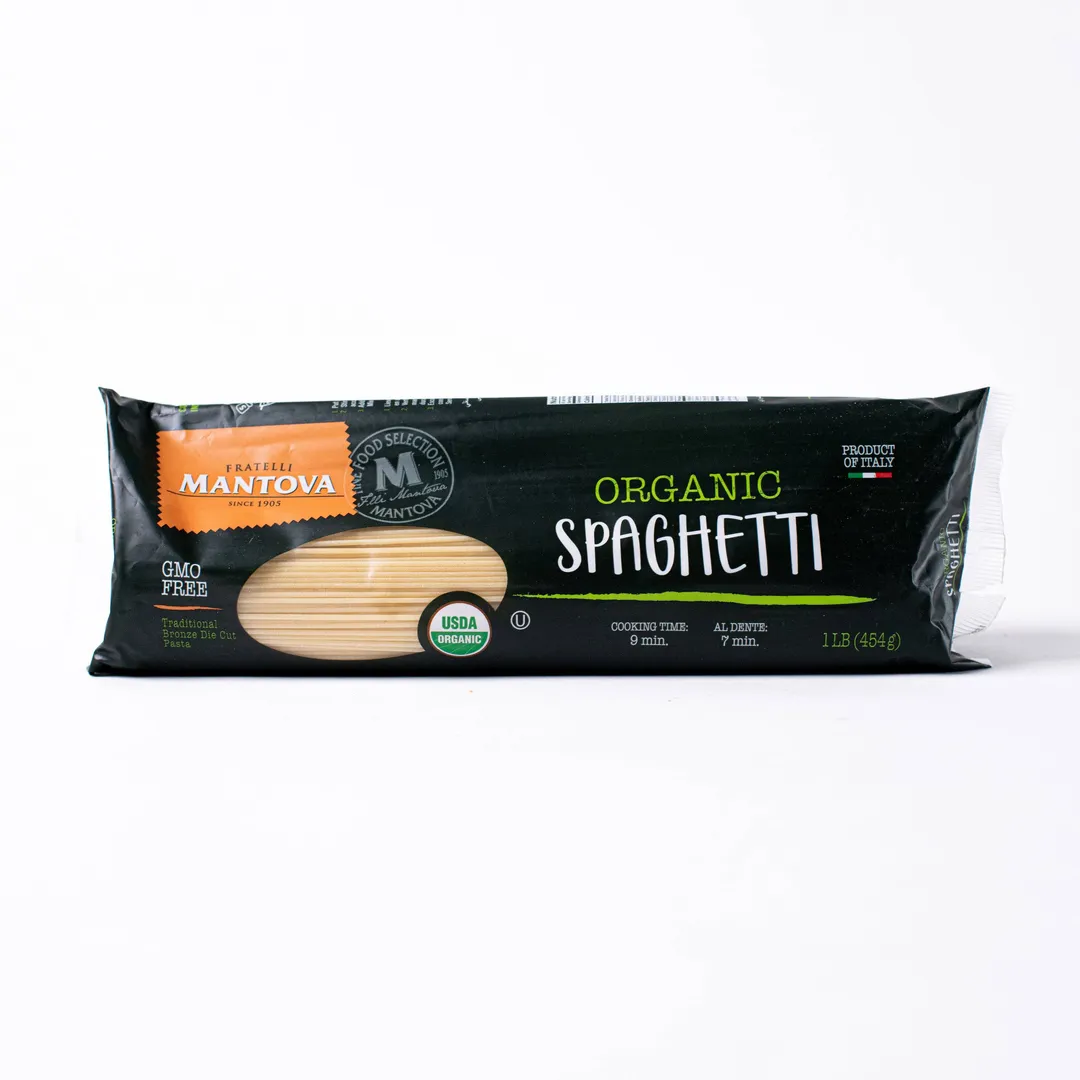 Spaghetti, Semolina, Organic variant