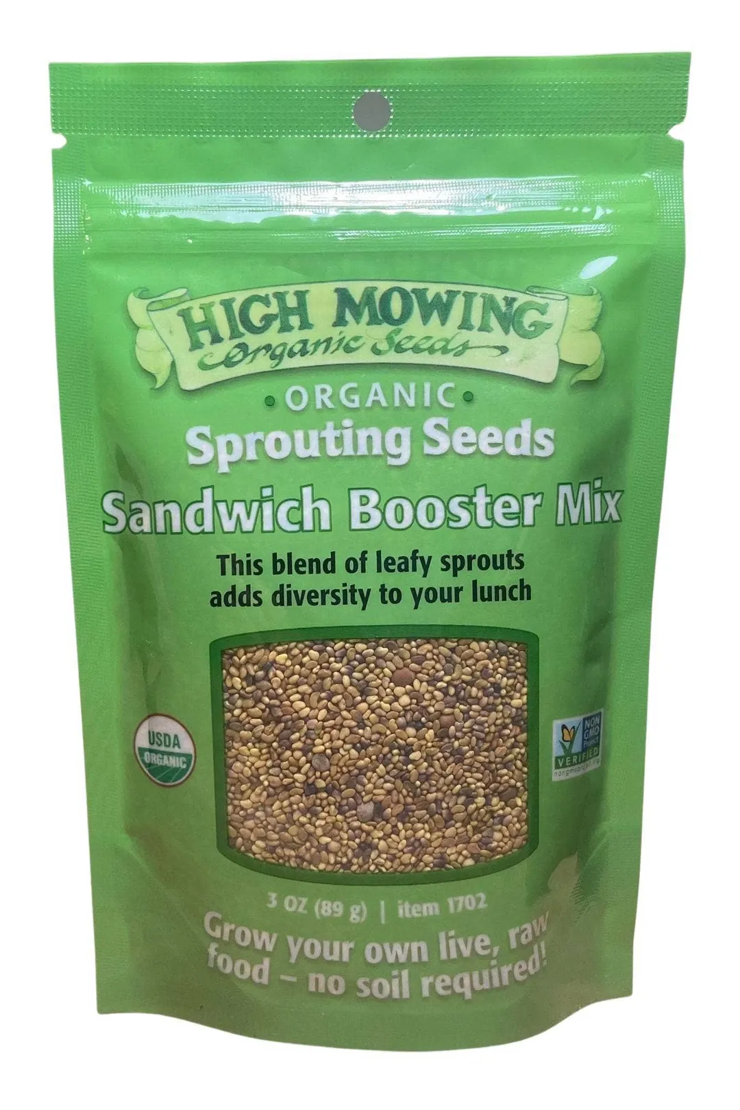 Sprouting Seeds, Organic, High Mowing variant
