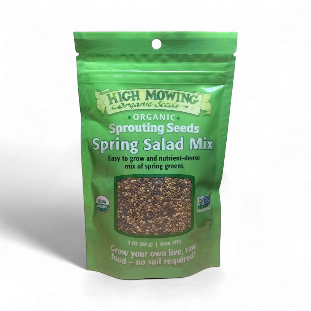 Sprouting Seeds, Organic, High Mowing