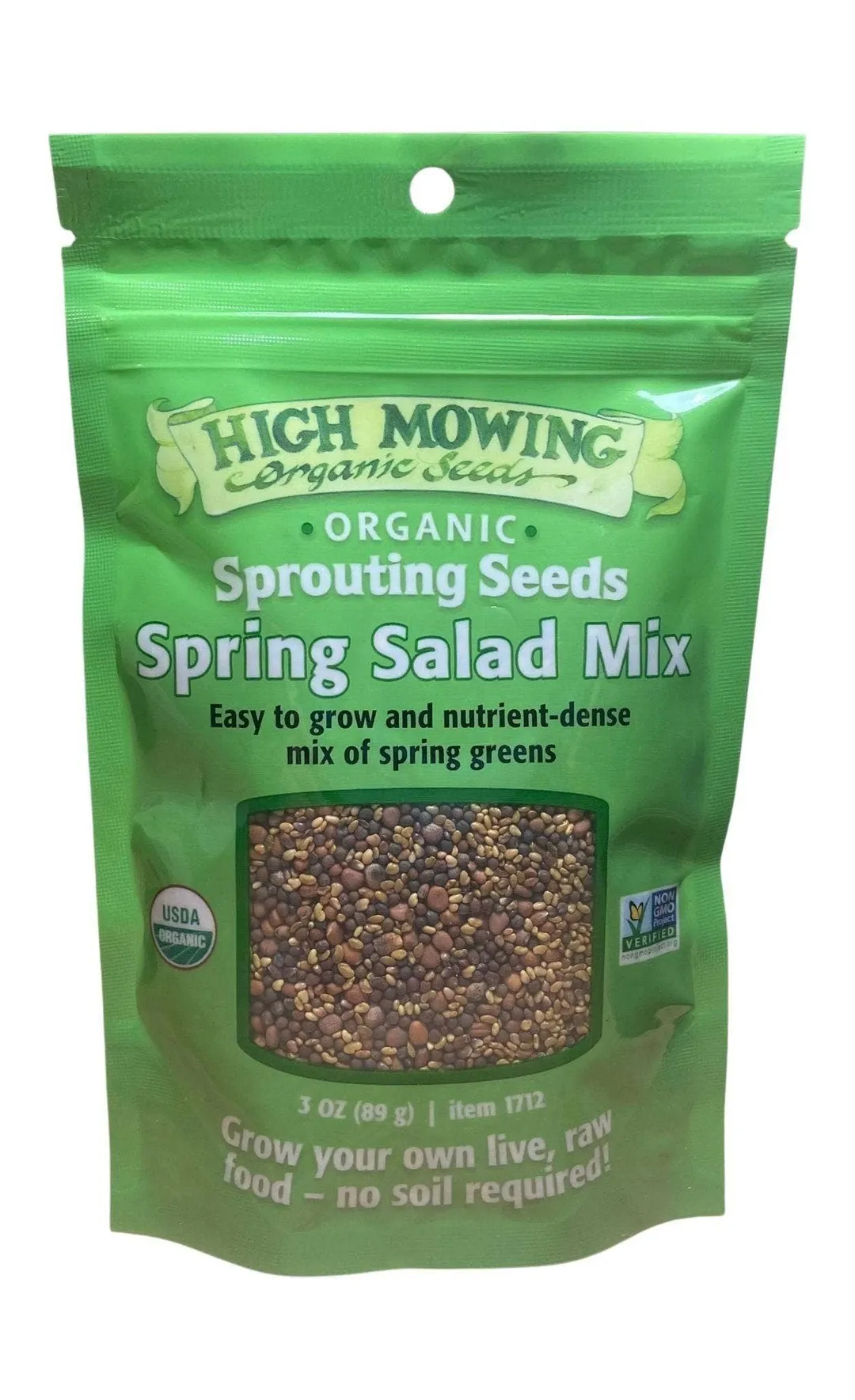 Sprouting Seeds, Organic, High Mowing variant